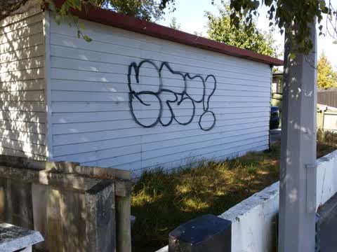 Graffiti — a report photo