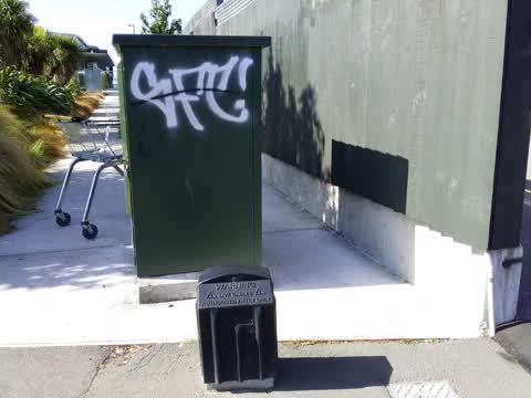 Graffiti, a report photo