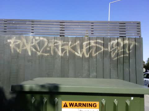 Graffiti, a report photo