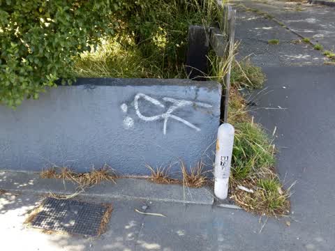 Graffiti, a report photo