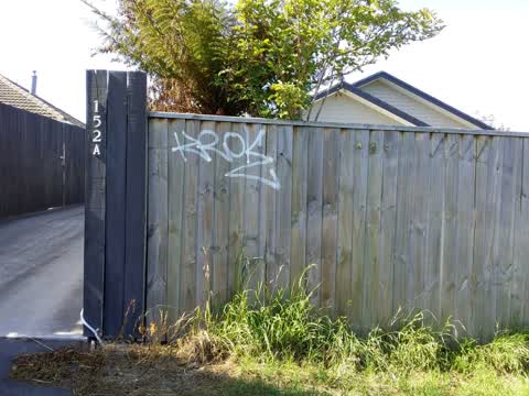 Graffiti, a report photo