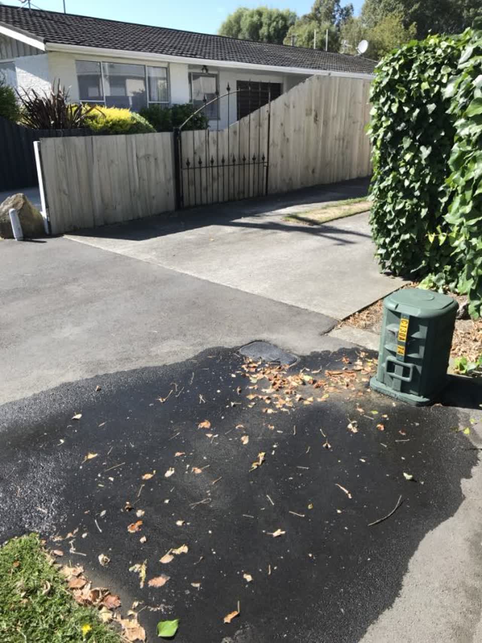 The photograph attached to this water supply report