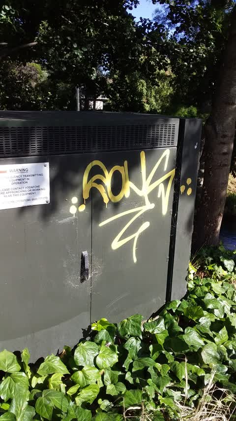 Graffiti, a report photo