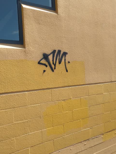 Graffiti — a report photo