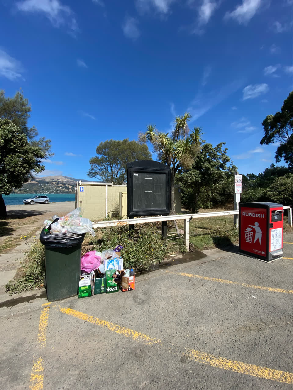 The photograph attached to this parks report