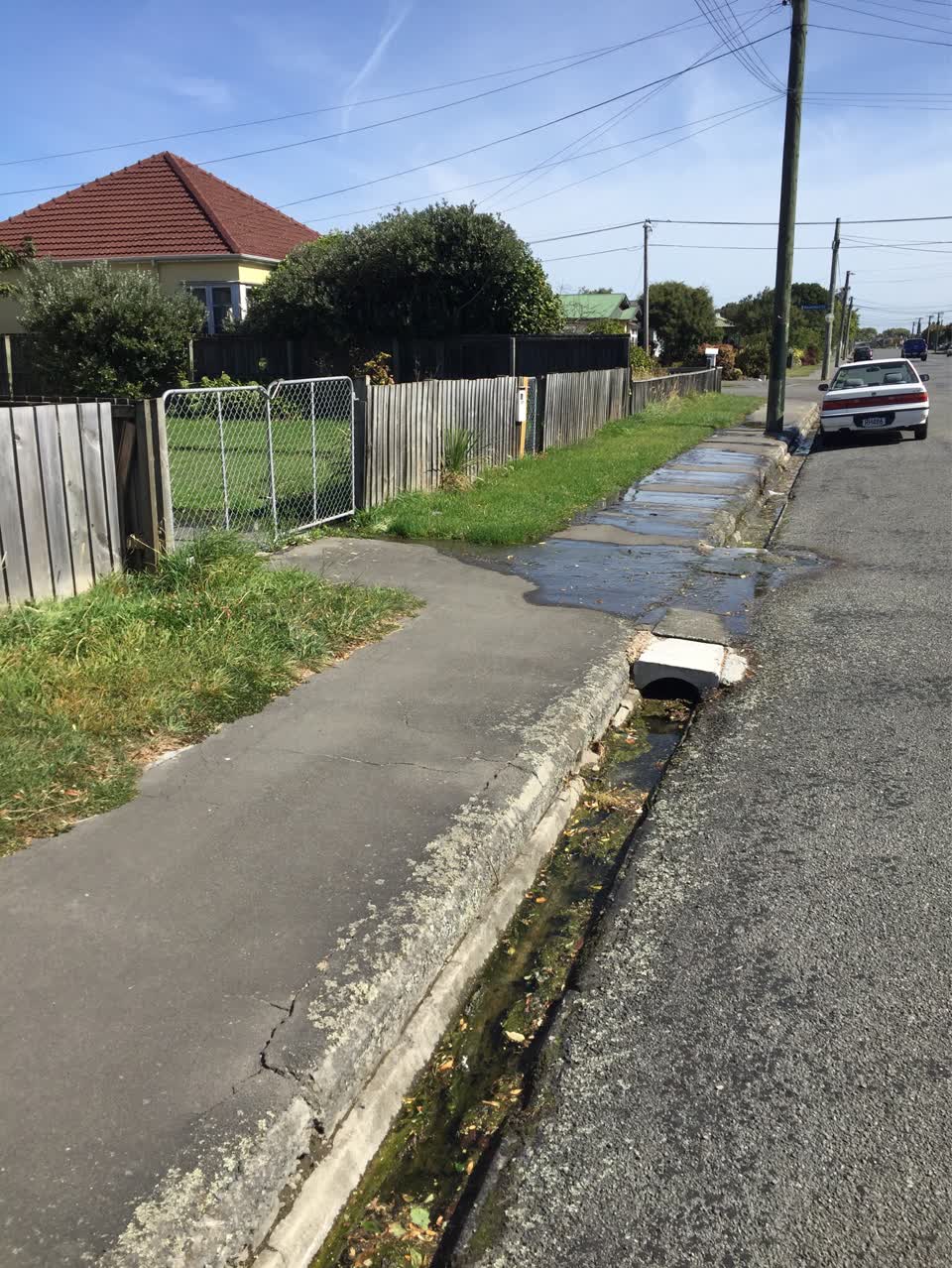 The photograph attached to this water supply report