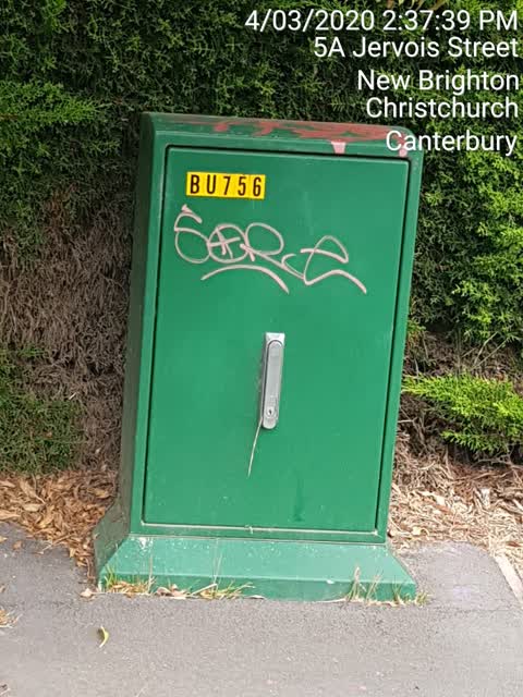Graffiti, a report photo