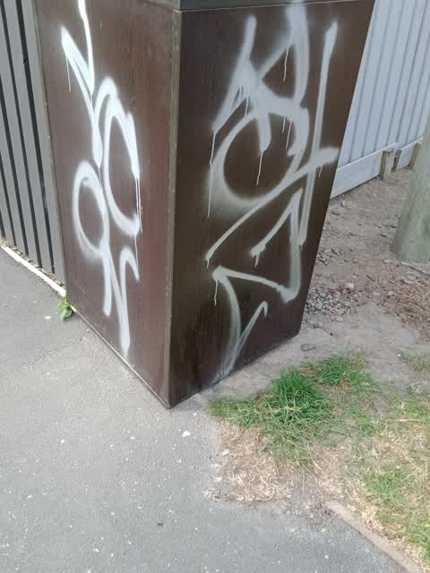 Graffiti, a report photo