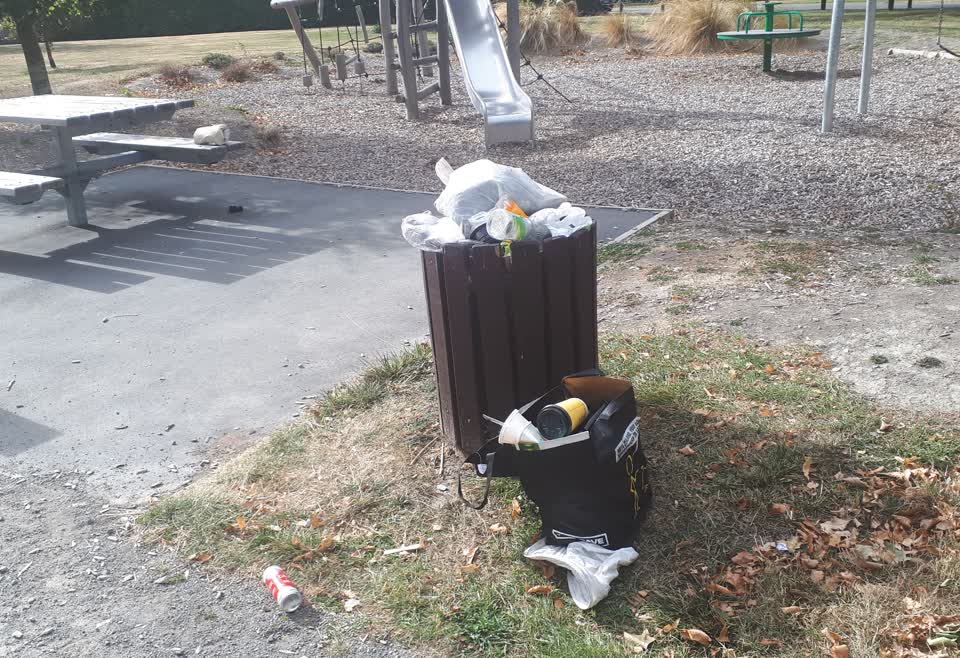 The photograph attached to this parks report