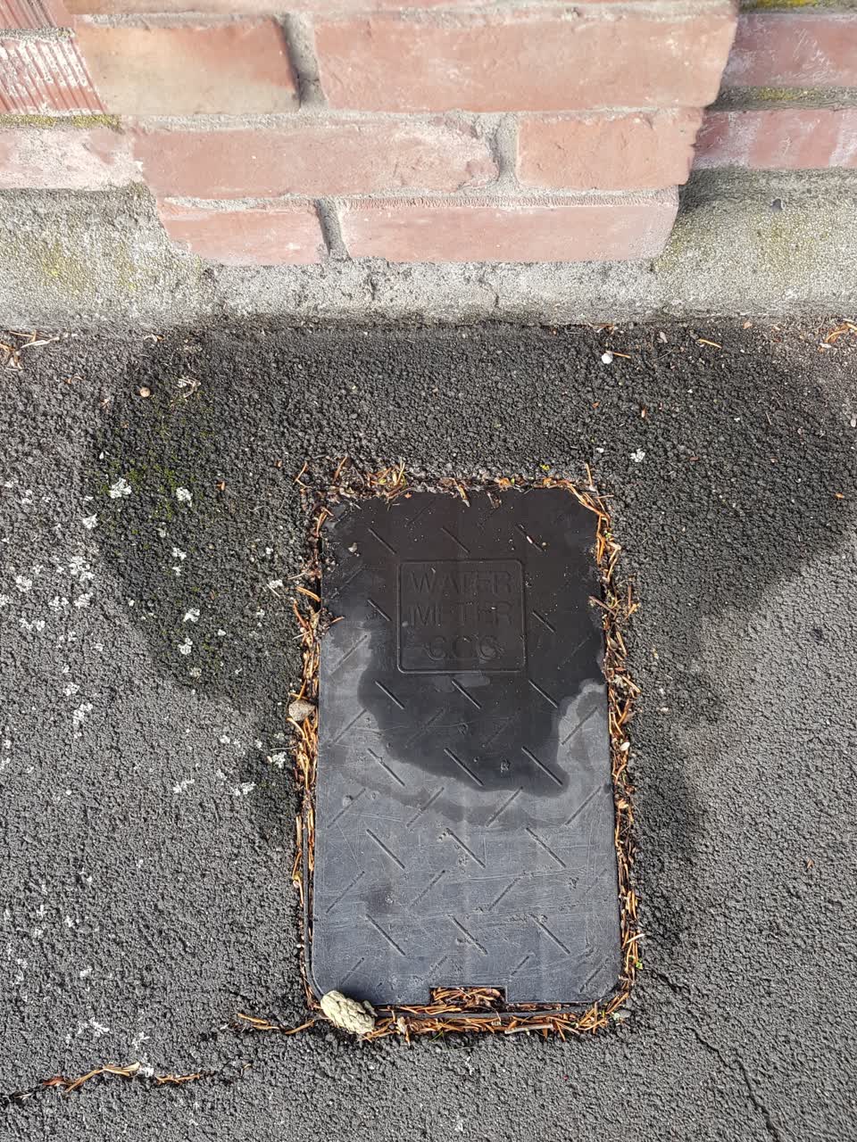 The photograph attached to this water supply report