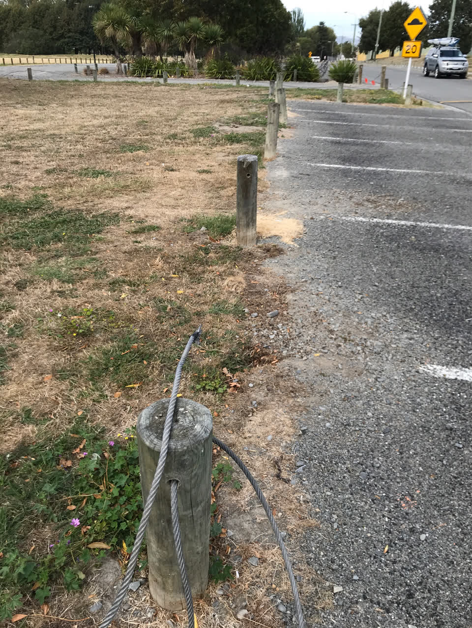 The photograph attached to this parks report