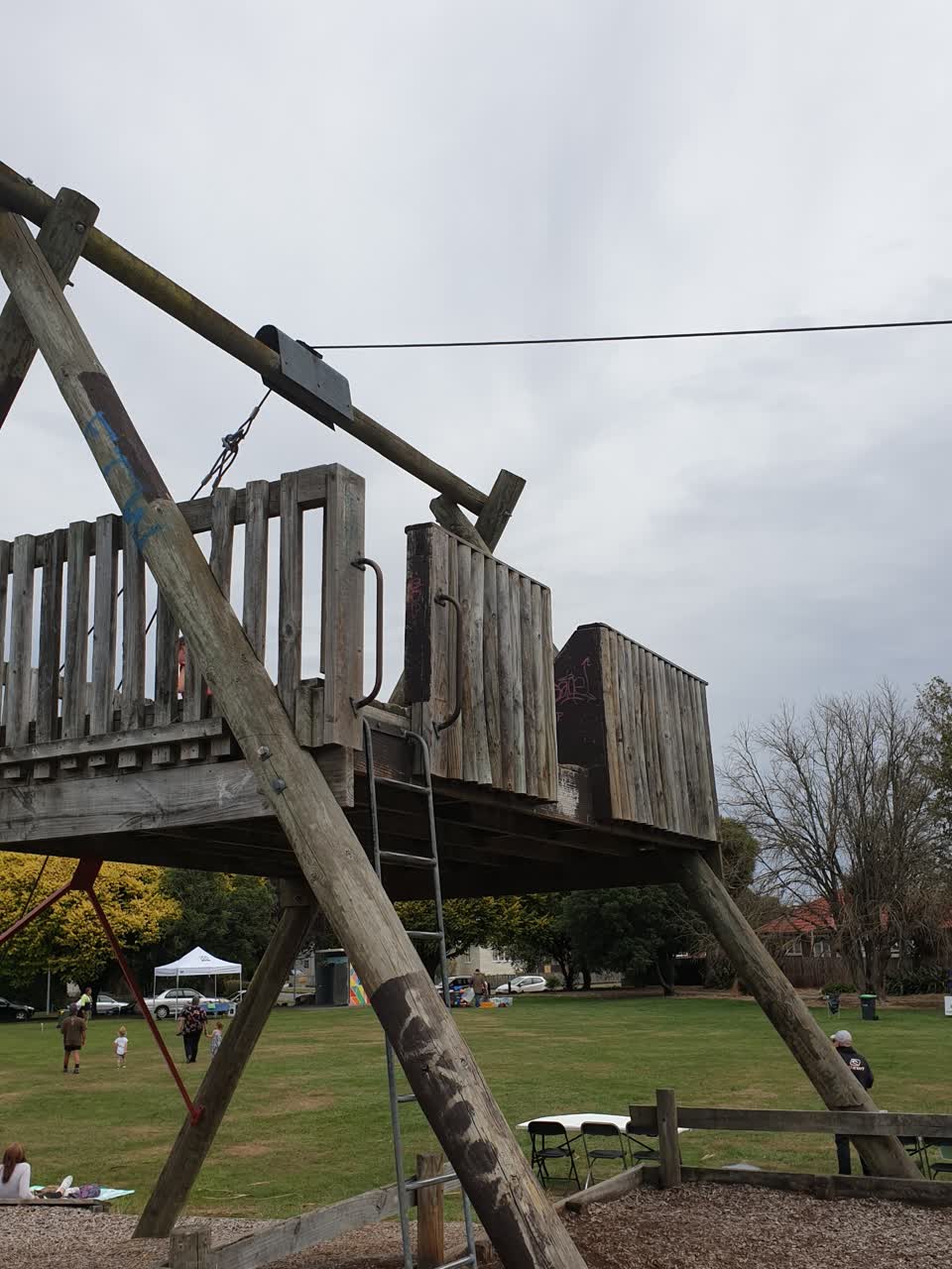 The photograph attached to this parks report