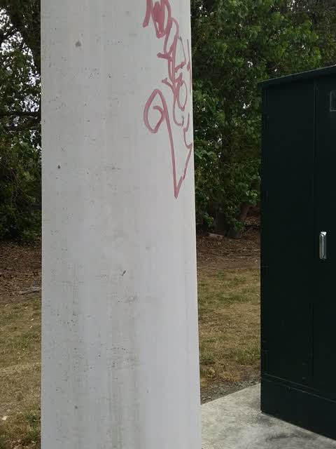 Graffiti, a report photo
