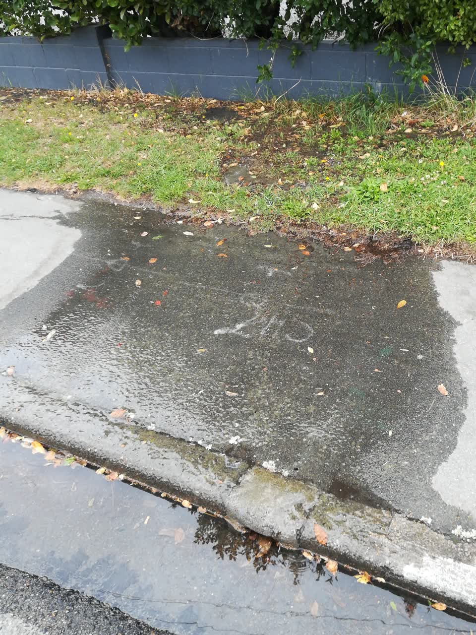 The photograph attached to this water supply report