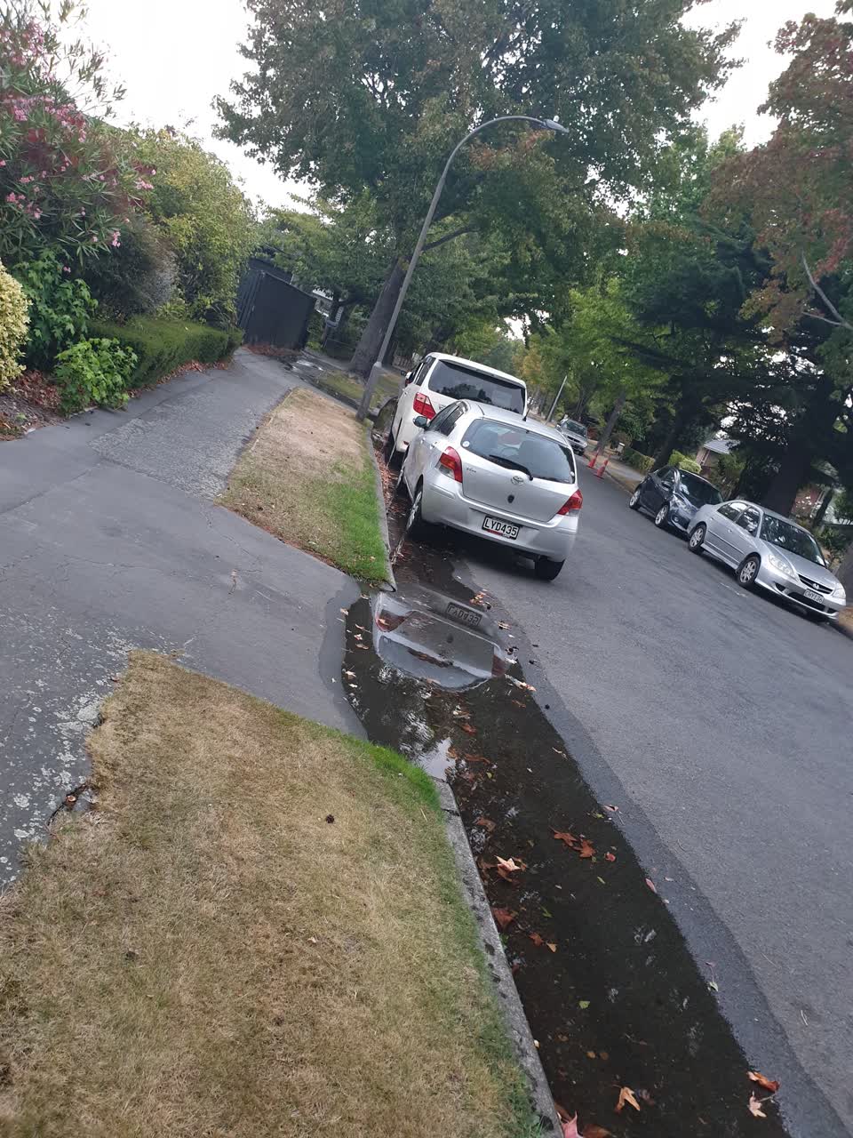 The photograph attached to this water supply report