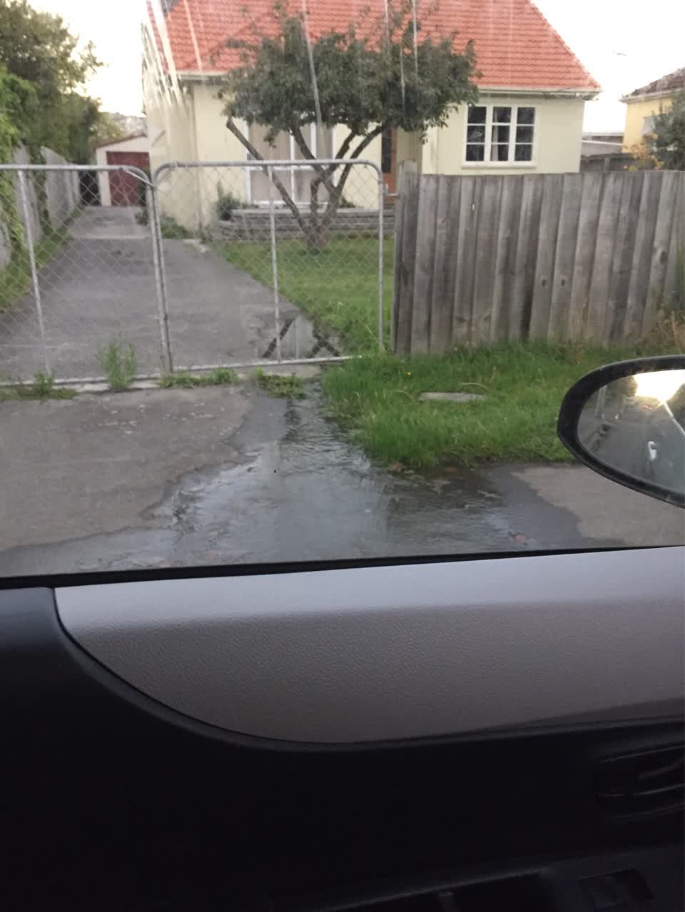 The photograph attached to this water supply report