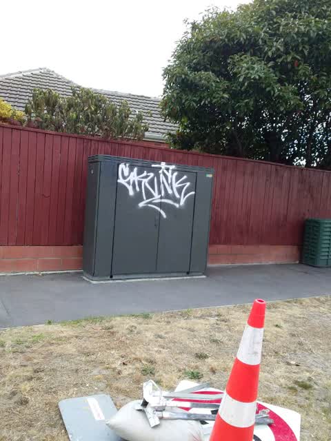 Graffiti — a report photo