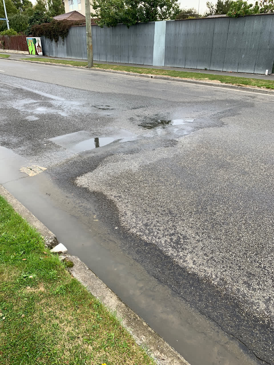 The photograph attached to this water supply report