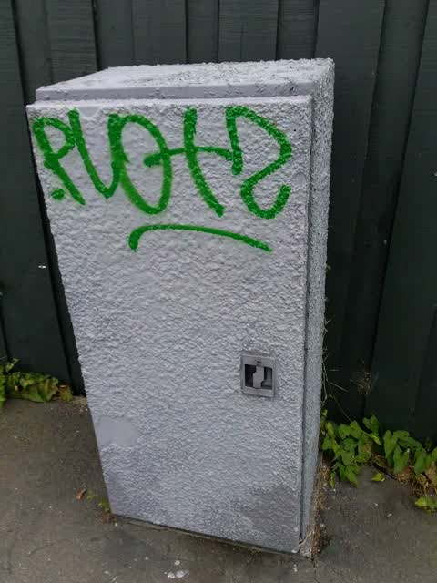 Graffiti — a report photo