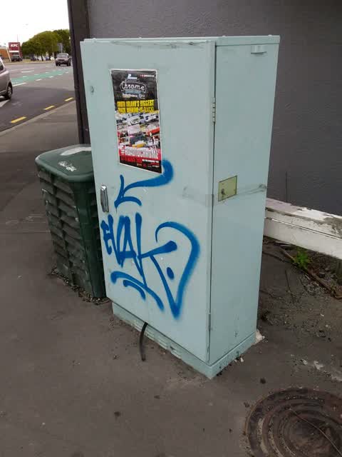 Graffiti, a report photo