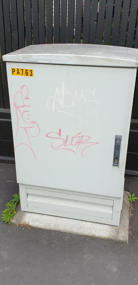 Graffiti, a report photo