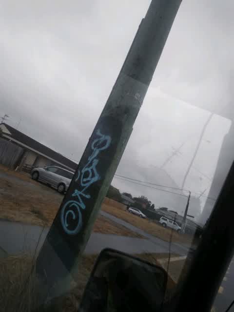 Graffiti, a report photo