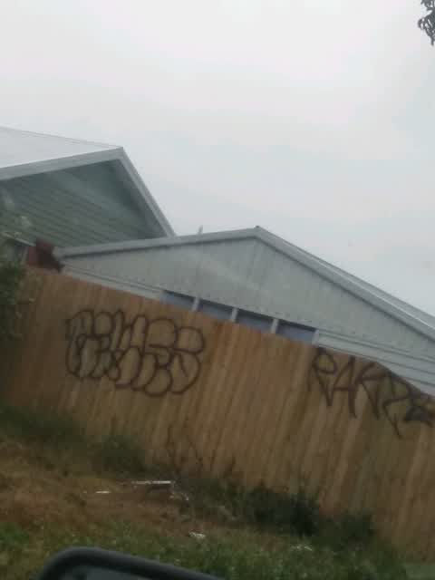Graffiti, a report photo