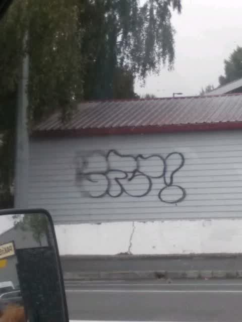 Graffiti, a report photo