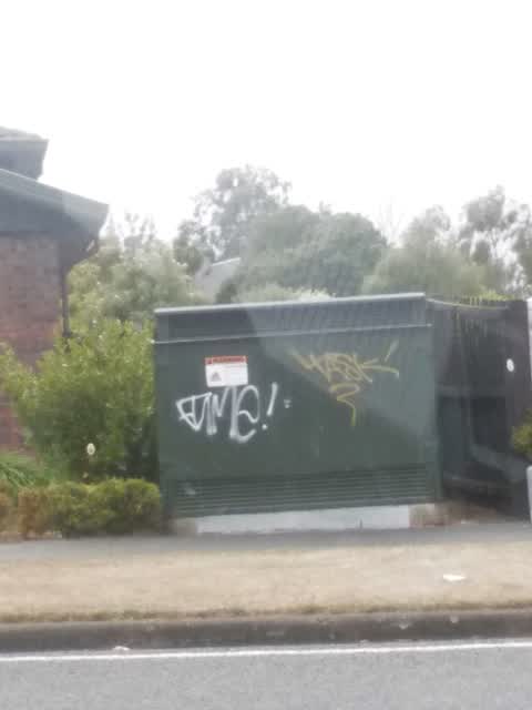 Graffiti, a report photo