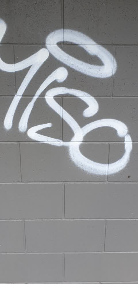 Graffiti, a report photo