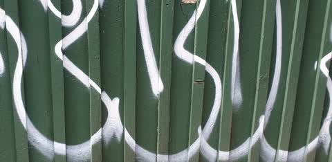 Graffiti, a report photo