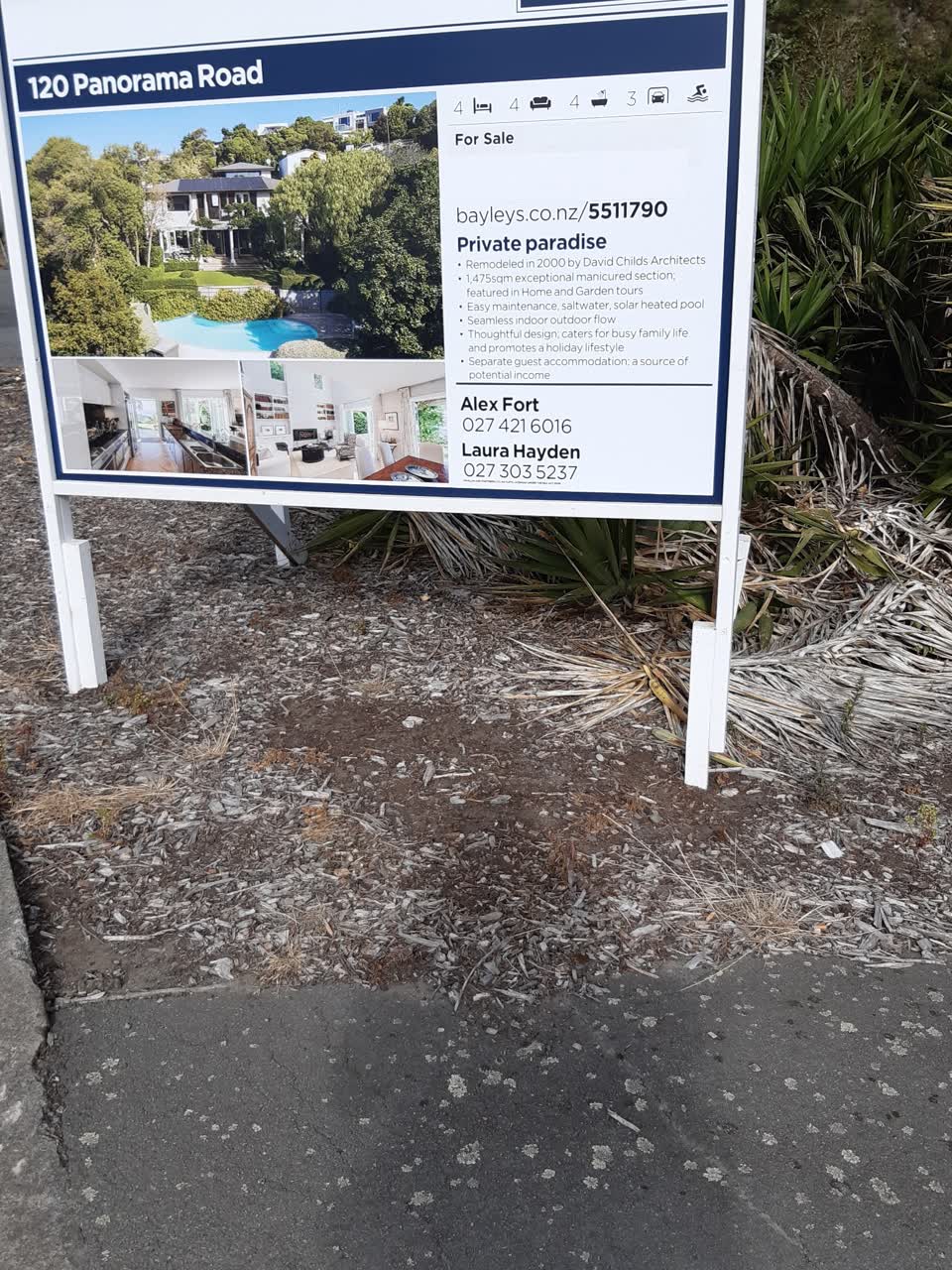 The photograph attached to this parks report