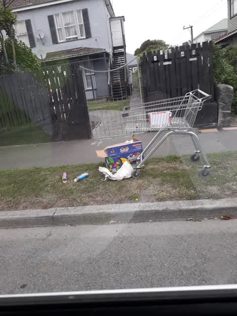 Rubbish/Recycling, a report photo