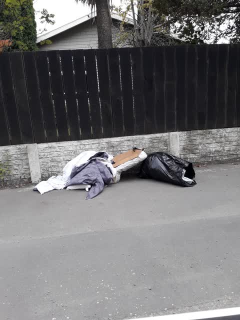 Rubbish/Recycling — a report photo