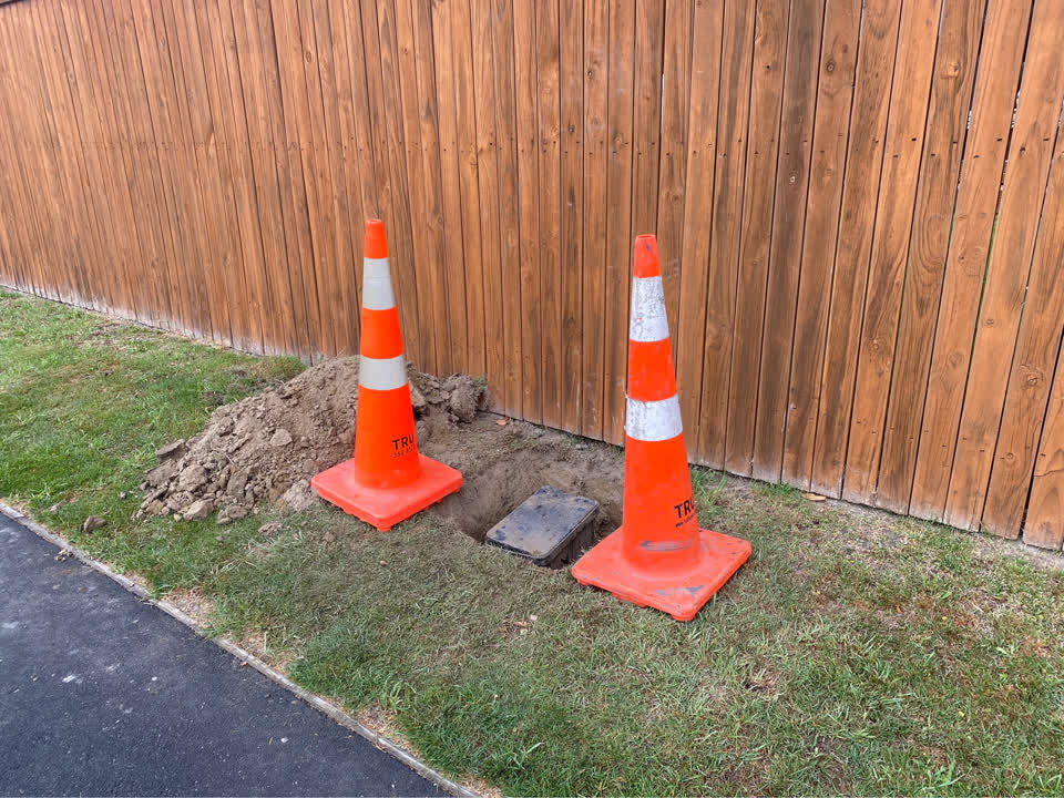 The photograph attached to this water supply report