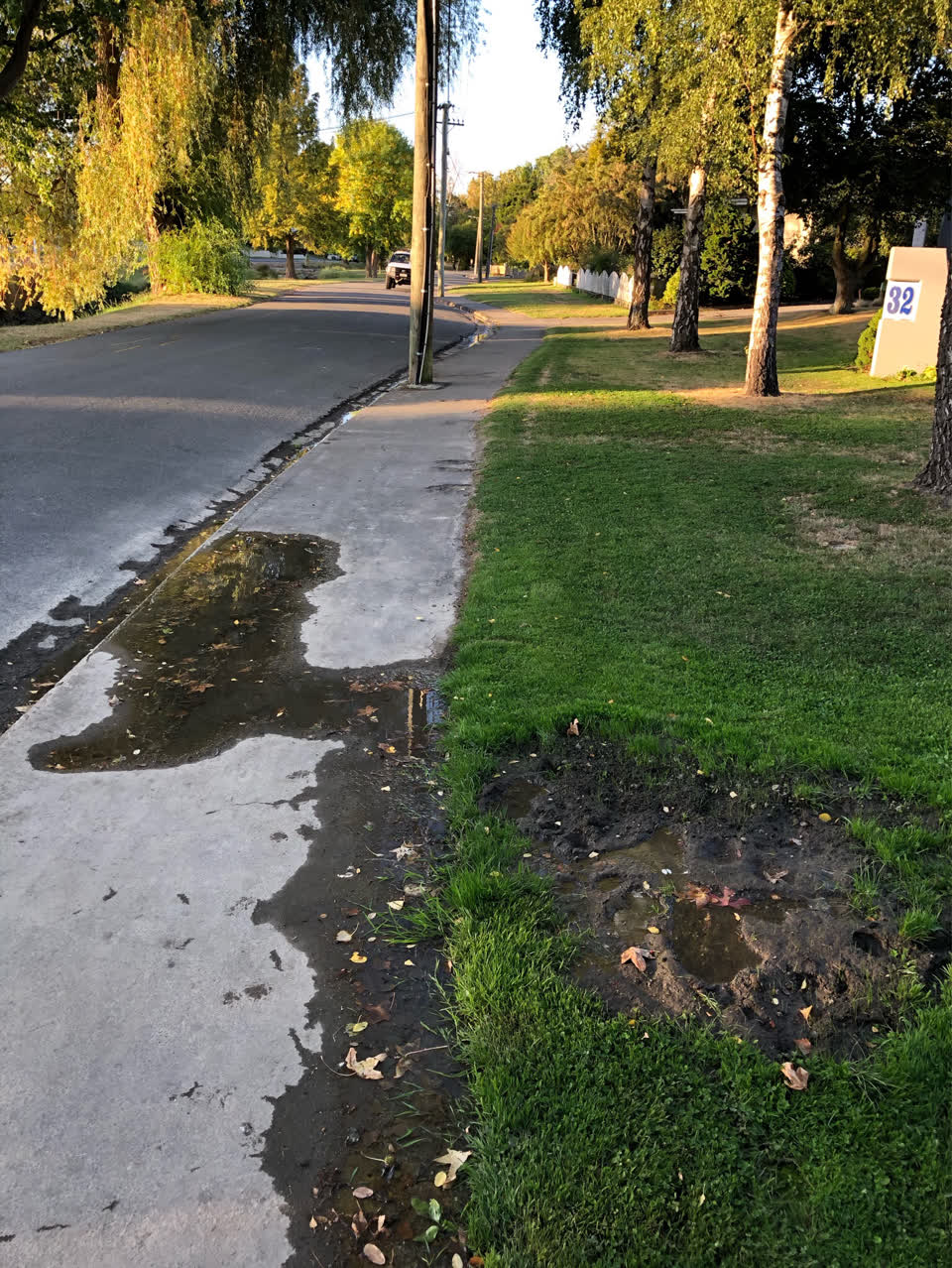 The photograph attached to this water supply report