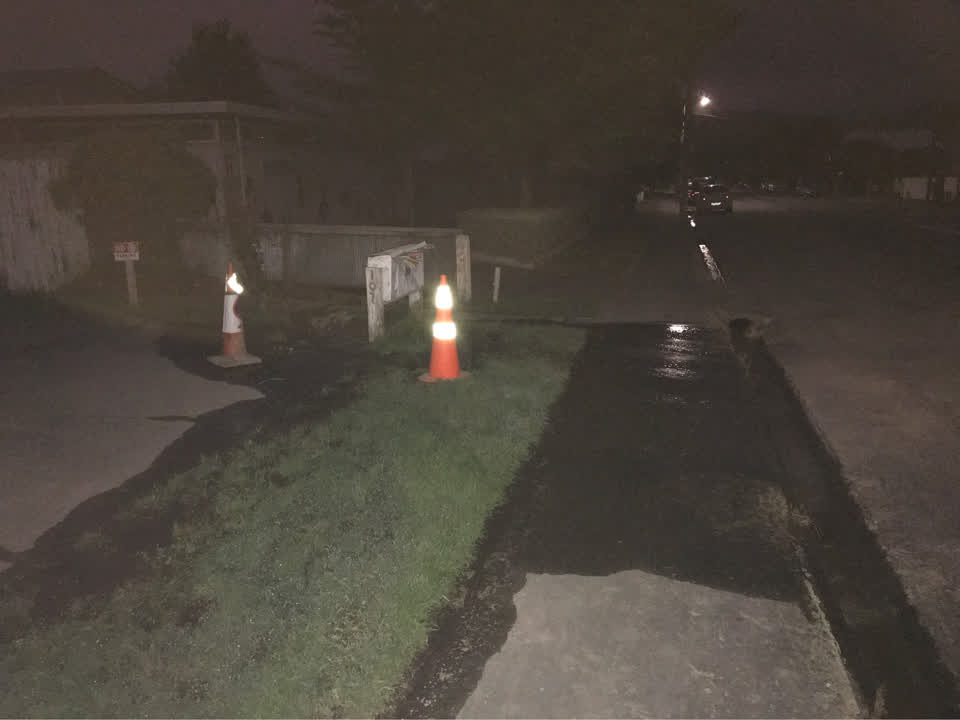 The photograph attached to this water supply report