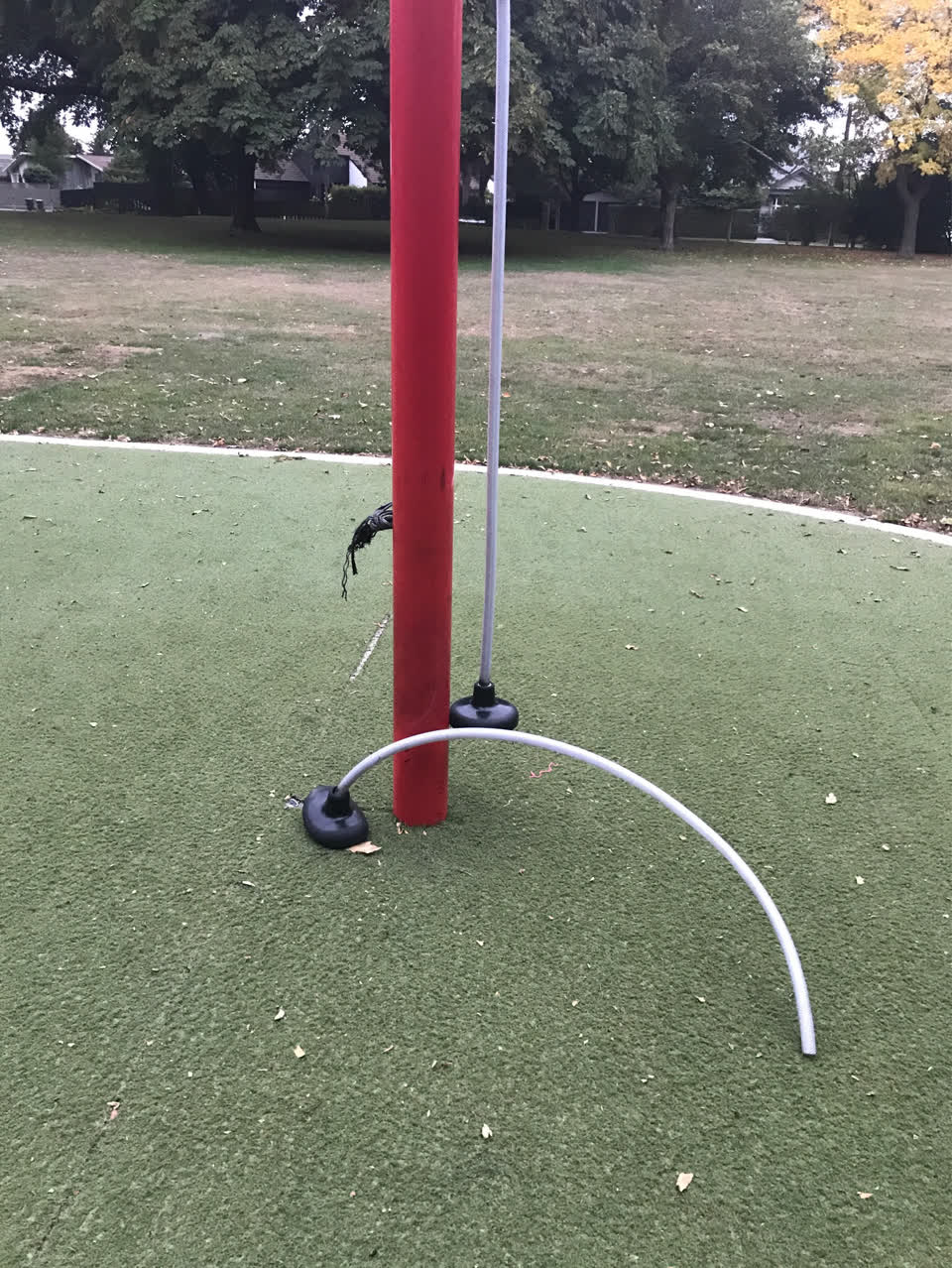 The photograph attached to this parks report
