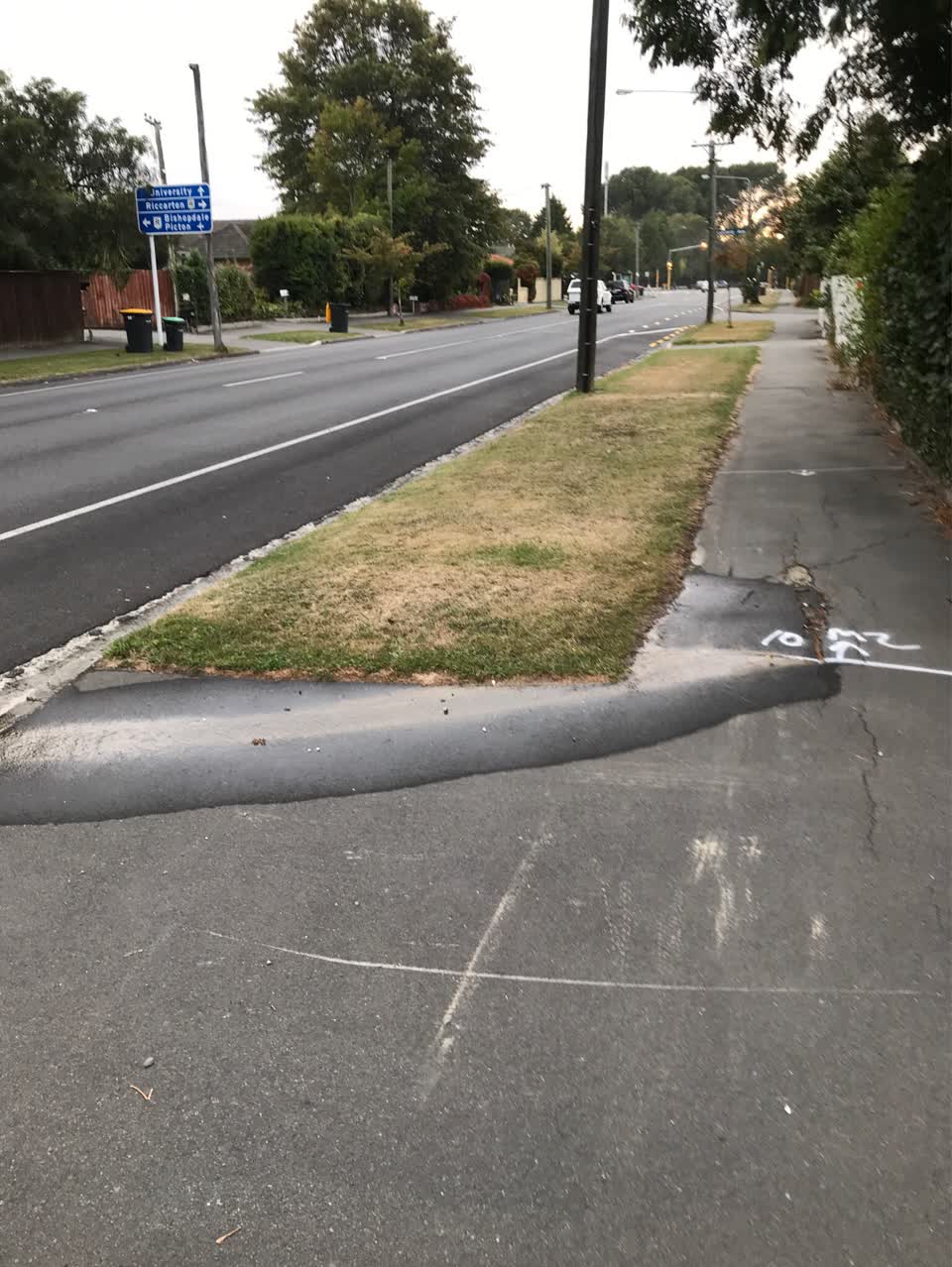 The photograph attached to this water supply report