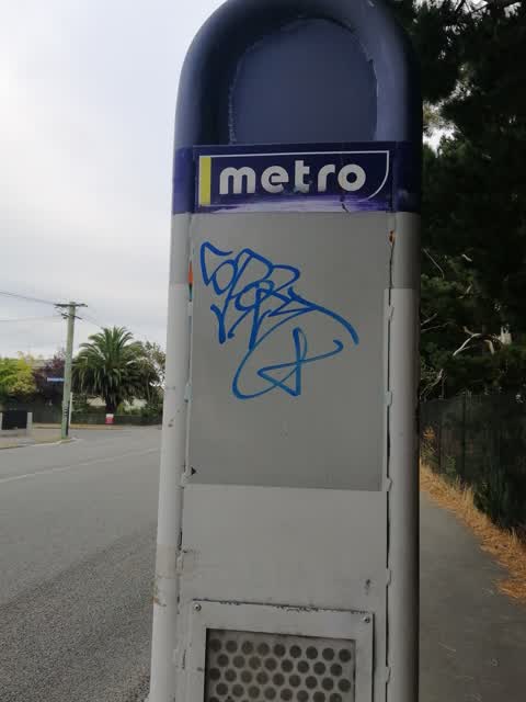 Graffiti, a report photo