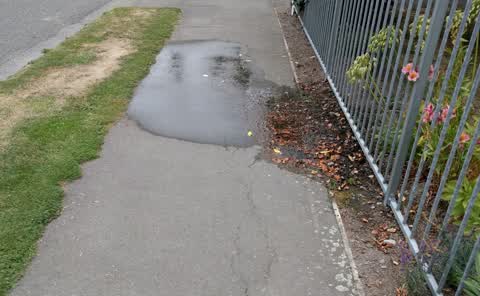 Flooding, a report photo