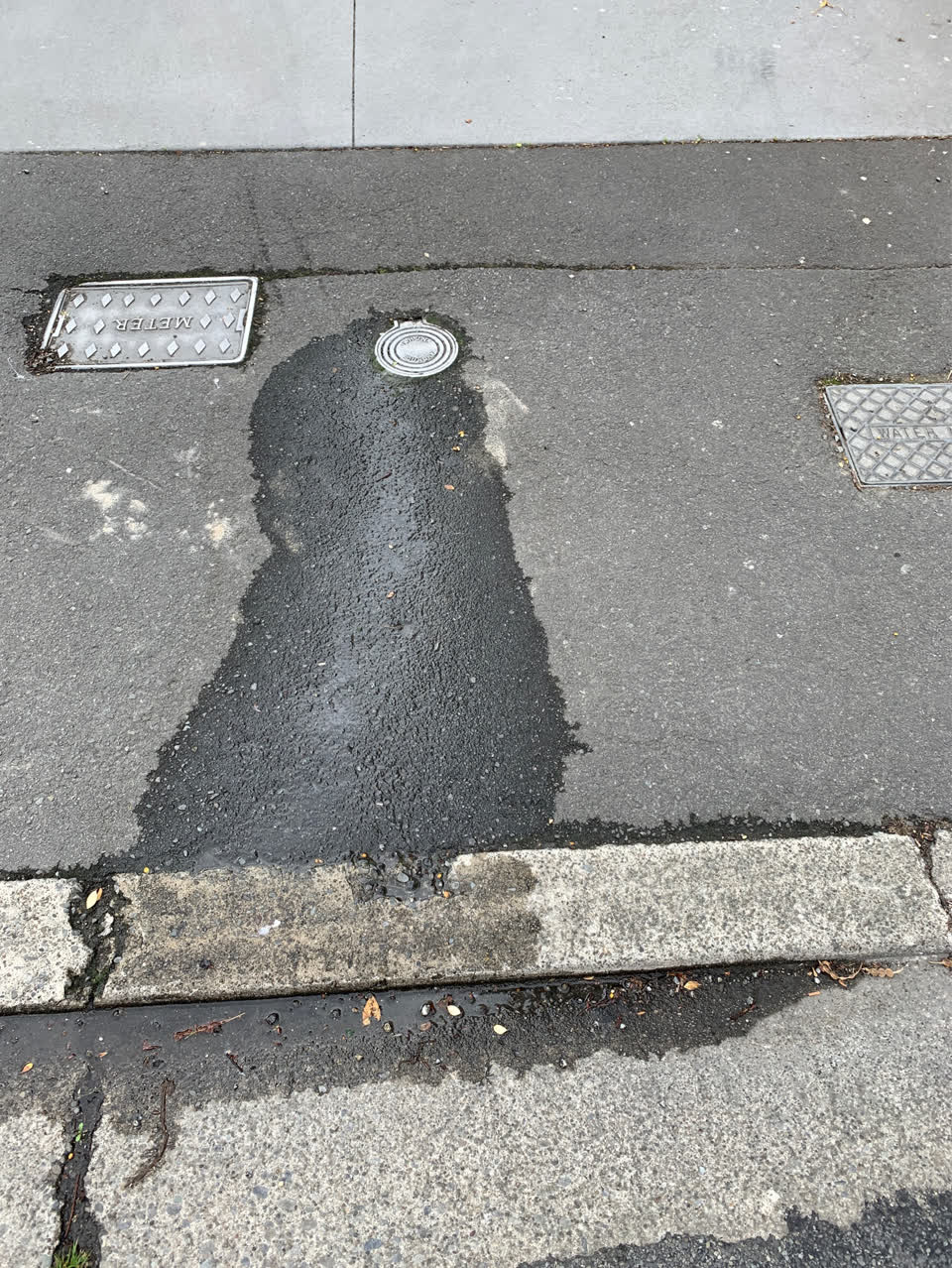 The photograph attached to this water supply report