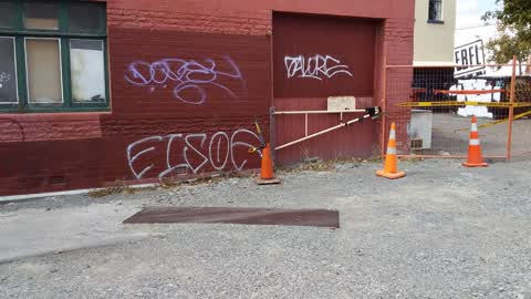 Graffiti, a report photo