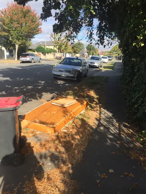 Rubbish/Recycling, a report photo