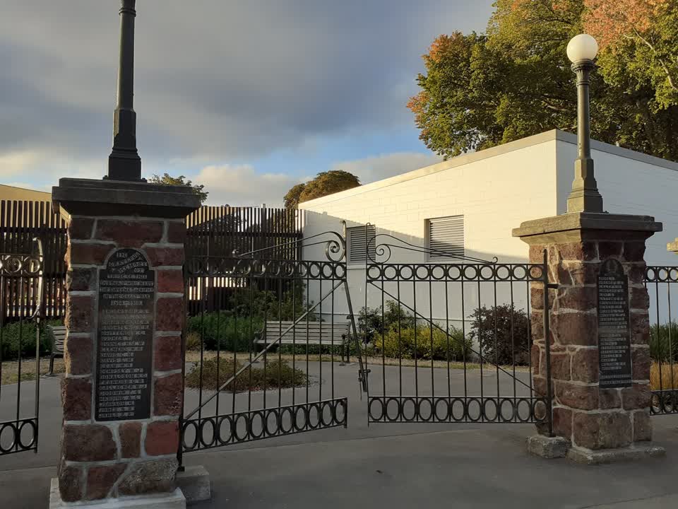 The photograph attached to this parks report