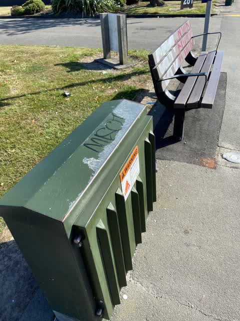 Graffiti, a report photo