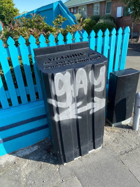 Graffiti, a report photo