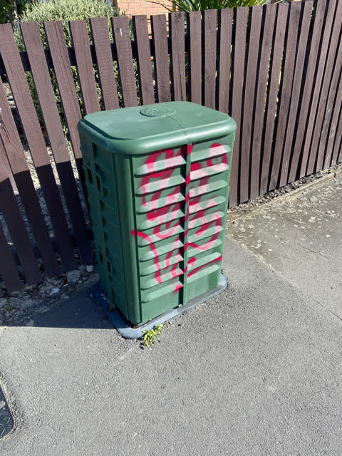 Graffiti, a report photo