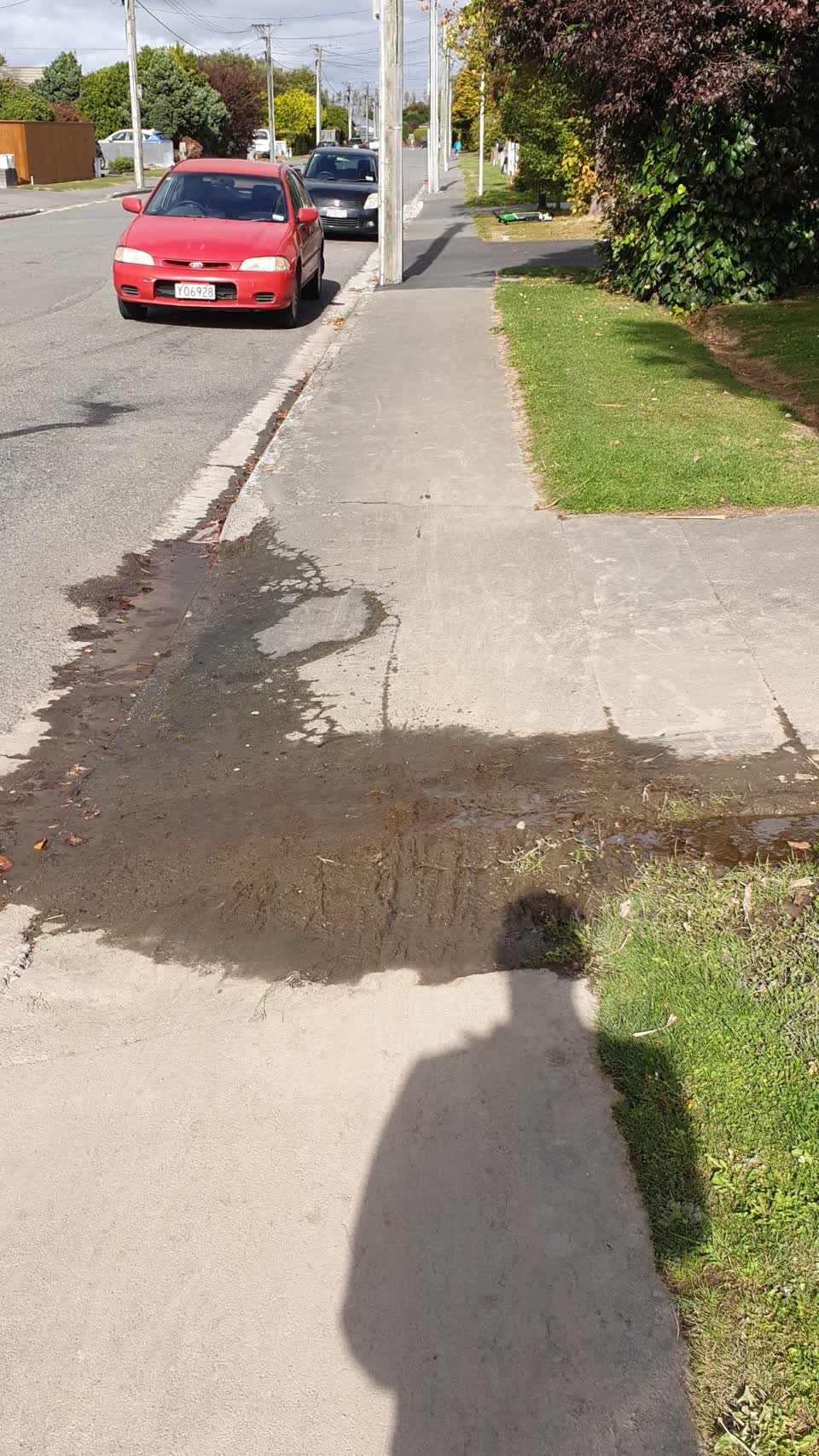 The photograph attached to this water supply report