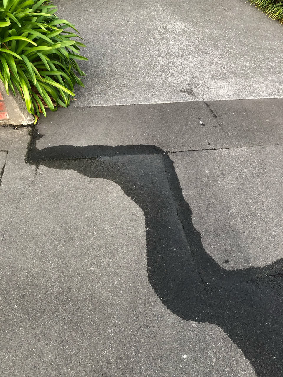 The photograph attached to this flooding report
